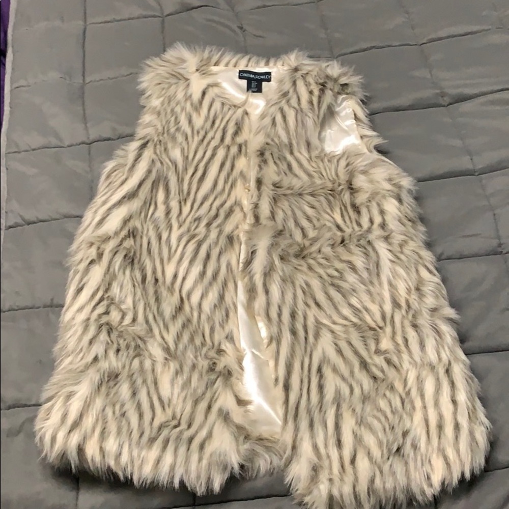 Fake fur jacket